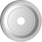 Ekena Millwork PVC Medallion (Canopies up to 11 1/2"), 19"OD x 3 1/2"ID x 1 1/2"P, Metallic Champagne Mist CMP19TRECE - alternate 4